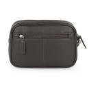 Τσαντάκι - Πορτοφόλι Χειρός Δερμάτινο Lois Καφέ 305985-02