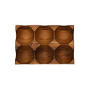 Estia Αυγοθηκη Allure 6 Θεσεων Ξυλινη