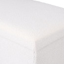 Estia Σκαμπο Cube Teddy με Αποθηκευτικο Χωρο 76χ38cm Λευκο