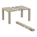 VEGAS ΕΠΕΚΤΑΣΗ ΟΜΠΡΕΛΑΣ TAUPE 100Χ7Χ6εκ.