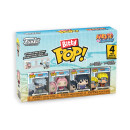 Funko Bitty Pop! 4-Pack: Naruto Shippuden - Kakashi Hatake, Sakura Haruno, Sasuke Uchiha, Naruto Uzumaki Vinyl Figures