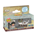 Funko Bitty Pop! Rides: one Piece - Monkey d. Luffy and the Going Merry Vinyl Figures