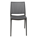 PAOLINA DARK GREY ΚΑΡΕΚΛΑ ΠΟΛ/ΝΙΟΥ 42Χ48Χ79εκ.