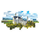 Clementoni Παζλ Panorama High Quality Collection Κάστρο Neuschwanstain 1000 τμχ - Compact Box