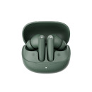 Qcy Buds anc Green (Ht15)- 45db anc tws Earbuds 35h 5 mic Enc, ear-Canal Adaptive Tech, Leather Case