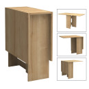 Τραπέζι Pepe Megapap Επεκτεινόμενο Χρώμα Φυσικό Οξιάς 28(56+56)x77x75εκ.