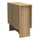 Τραπέζι Pepe Megapap Επεκτεινόμενο Χρώμα Φυσικό Οξιάς 28(56+56)x77x75εκ.