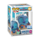 Funko Pop! Disney Plus: Lilo & Stitch - Sleeping Stitch in box (Flocked) (Special Edition) #1607 Vinyl Figure