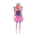 Mattel Barbie: Fairy Ballerina – Purple Dress & Pink Hair Doll (Jkb62)