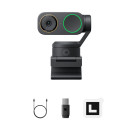 Insta360 Link 2 pro Black - 2-Axis Gimbal 4k, Hdr, ai Noise Cancel, ai Track-Frame, Dual mic Webcam