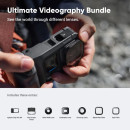 Insta360 ace pro 2 Ultimate Videography Bundle Action cam - 3 Lenses, 2 Filters,xplorer Grip pro kit