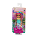 Mattel Barbie: Chelsea - Floral Blue Dress With Pink Hair Doll (Jkh59)