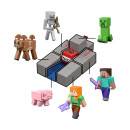 Mattel Minecraft: Redstone Charged - pig 8cm Figure (Jjr96)