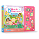 5 Μικρές Πριγκίπισσες - Ηχοβιβλιο Μαθαινω να Μετρω