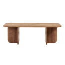 Τραπεζάκι Σαλονιού Becaj Megapap Χρώμα Atlantic Pine 120x60x41,4εκ.