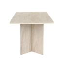 Τραπέζι Linza Megapap Χρώμα Travertine 180x90x75εκ.