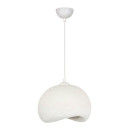 Φωτιστικό Οροφής Yontu Megapap e27 Fiberglass Μονόφωτο Χρώμα Λευκό 34x29x120εκ.