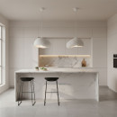 Φωτιστικό Οροφής Loval Megapap e27 Fiberglass Μονόφωτο Χρώμα Λευκό 32x27x120εκ.