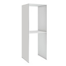 Έπιπλο Πλυντηρίου - Στεγνωτηρίου Evgenia Megapap Χρώμα Λευκό 70x60x180εκ.