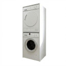 Έπιπλο Πλυντηρίου - Στεγνωτηρίου Zakar Megapap Χρώμα Λευκό 70x60x180εκ.