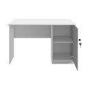 Γραφείο Εργασίας Moto Megapap Χρώμα Λευκό 110x60x75εκ.