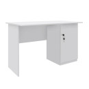 Γραφείο Εργασίας Moto Megapap Χρώμα Λευκό 110x60x75εκ.