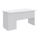 Γραφείο Εργασίας Moto Megapap Χρώμα Λευκό 120x80x75εκ.