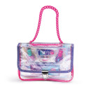 HappiHobbi Σετ Ομορφιάς Ροζ Τσάντα με Αλυσίδα Για 6+ Χρονών