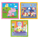 Clementoni Παιδικό Παζλ Super Color Peppa Pig 3x48 τμχ