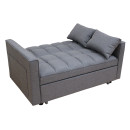 WIND GREY ΥΦΑΣΜΑ ΚΑΝΑΠΕΣ/ΚΡΕΒΑΤΙ 140X85X82εκ.