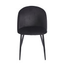 RIO BLACK VELVET ΥΦΑΣΜΑ ΚΑΡΕΚΛΑ ΜΕΤΑΛΛΙΚΗ 50X52X81εκ.