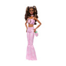 Mattel Barbie: Deluxe Style Pink Denim - Barbie Deluxe Style - Pink Flared Jeans (Jjn72)