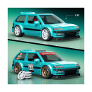 Mattel Brick Shop: hot Wheels Speed Series - Custom ’90 Hondacivic ef (Jhf62)