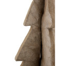 Διακοσμητικό Αντικείμενο Χριστουγεννιάτικο Δέντρο 'Nordic' Χαρτοπολτός Καφέ 10.5x11.5x17.5cm