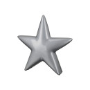Διακοσμητικό Αντικείμενο Αστέρι Κεραμικό Ασημί 6x30x30cm
