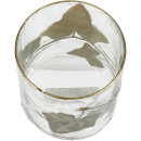 Κηροπήγιο ArteLibre Φύλλο Διάφανο Γυαλί 10x10x13cm