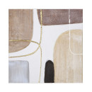 Εικόνα Τετράγωνος καμβάς Λευκός 2 Ποικιλία 40X3X40Cm 40X3X40Cm