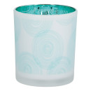 Φανάρι Γυάλινα Σκεύη Πράσινο Λευκό 2 2 Ποικιλία D9X10Cm D9X10Cm