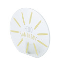 Θήκη Ρεσώ ArteLibre Sunshine Διάφανο Γυαλί 10x5x9.5cm Σε 2 Σχέδια