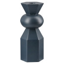 Κηροπήγιο ArteLibre Σκούρο Μπλε Μέταλλο 7x7x19cm Σε 2 Σχέδια