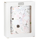 Διακοσμητικό Φως (LED) Έλλειψη 'Modern Art' Χαρτί Λευκό 6x13x16cm