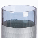 Ανεμοφωτιστικό 'Canus' Γυαλί Γκρι/Ασημί 10x10cm