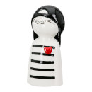 Figure Cat Porcelain White 2 Assorted 6X5X12Cm 6X5X12Cm