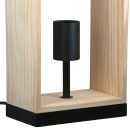 Επιτραπέζιο φωτιστικό Ξύλο Φυσικά Χρώματα 17X10X36Cm 17X10X36Cm