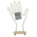 Μπιζουτιέρα Χέρι Χρυσό Μέταλλο 16x10x26.5cm