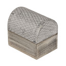 Κουτί Αποθήκευσης Κοσμημάτων Μέταλλο/Ξύλο 5x3.8cm Σε 6 Σχέδια