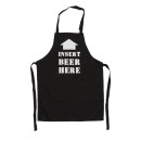 Ποδιά Κουζίνας ‘Cook & Grill’ Μαύρο Βαμβακερό 80x60cm Σε 6 Σχέδια