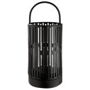 Φανάρι Κυλινδρικό Μεταλλικό Μαύρο D15X39Cm D15X39Cm