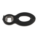 Ανοιχτήρι Universal 6 Σε 1 Μαύρο/Γκρι Μέταλλο/Πλαστικό 14.5x6cm