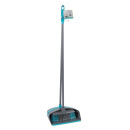 Σετ Σκουπάκι και Φαράσι 93cm Γκρι/Τυρκουάζ